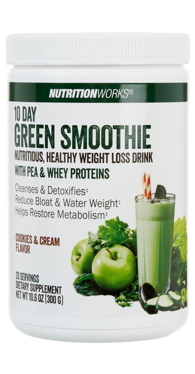10 Day Green Smoothie Weight Loss Drink