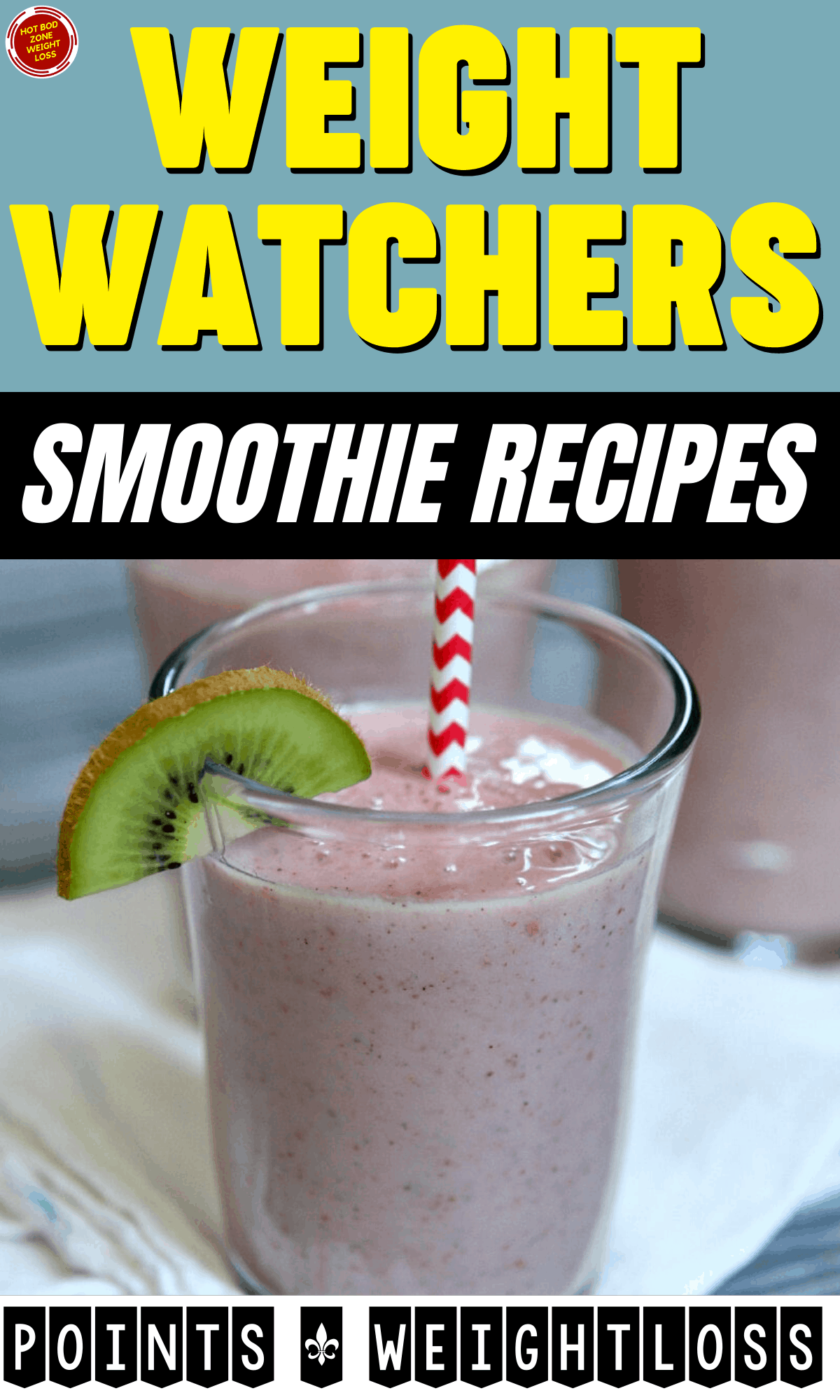 10 Healthy Weight Loss Smoothie Recipes with Points  Hot Bod Zone