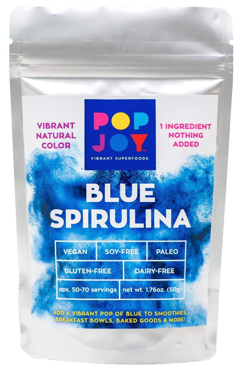 100% Blue SPIRULINA Powder by POPJOY