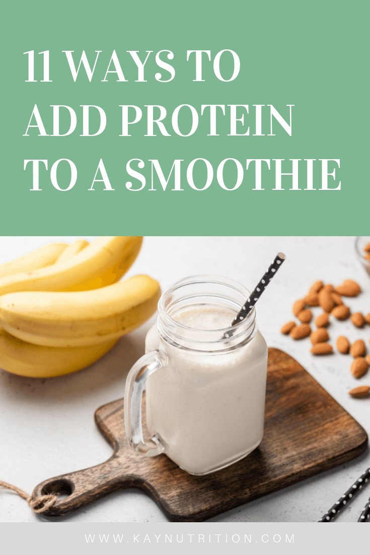 11 Ways to Add Protein to a Smoothie