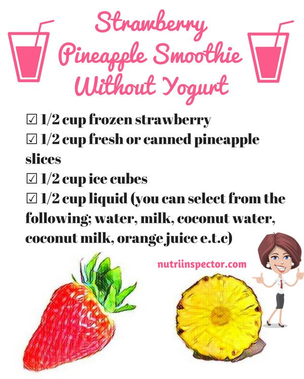 12 How To Make a Smoothie Recipes Without Yogurt