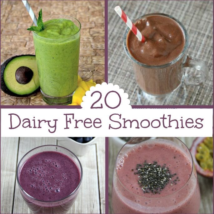 20 Healthy Smoothies that are Dairy Free