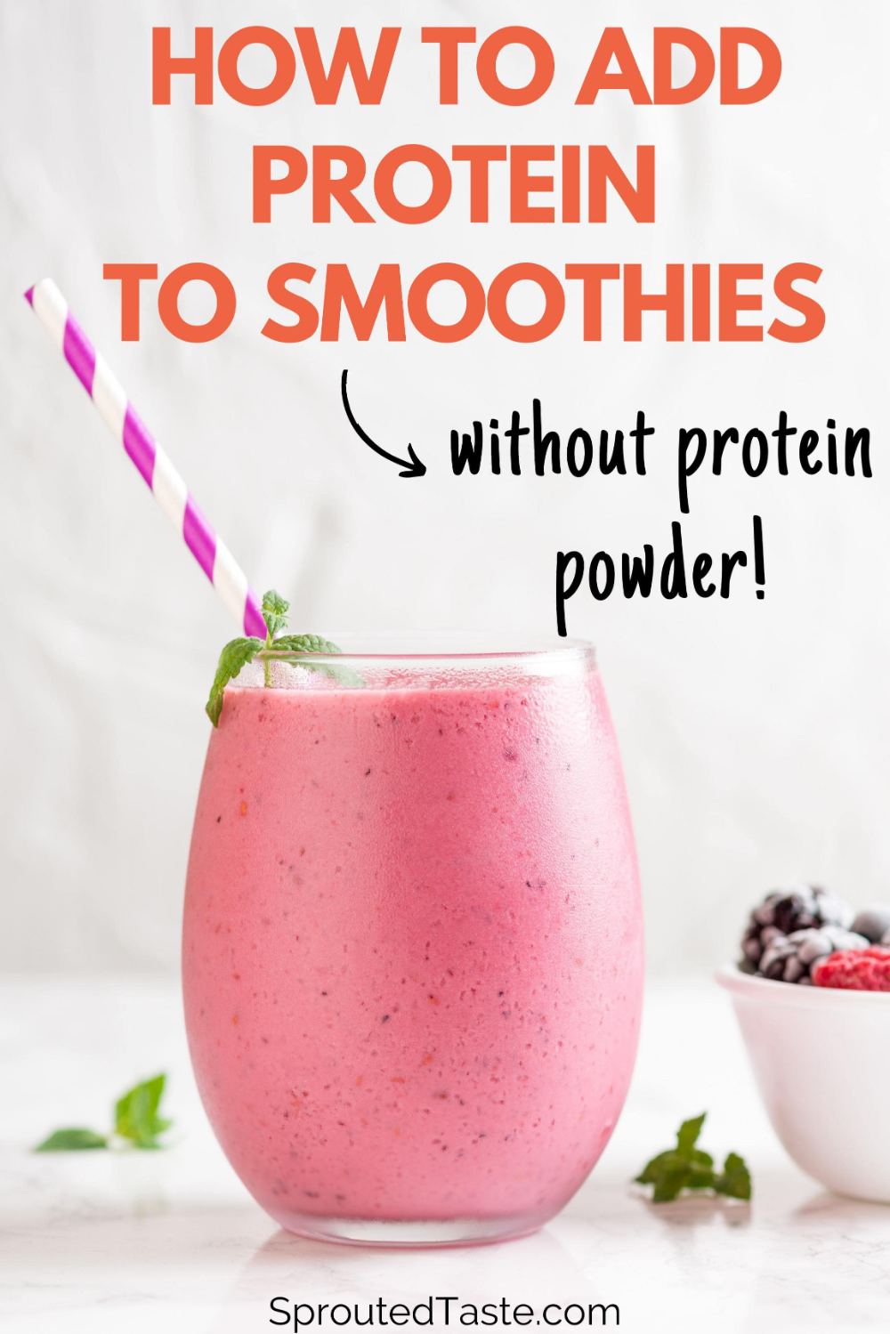 20 Ways to Add Protein to Smoothies Without Using Protein Powder ...