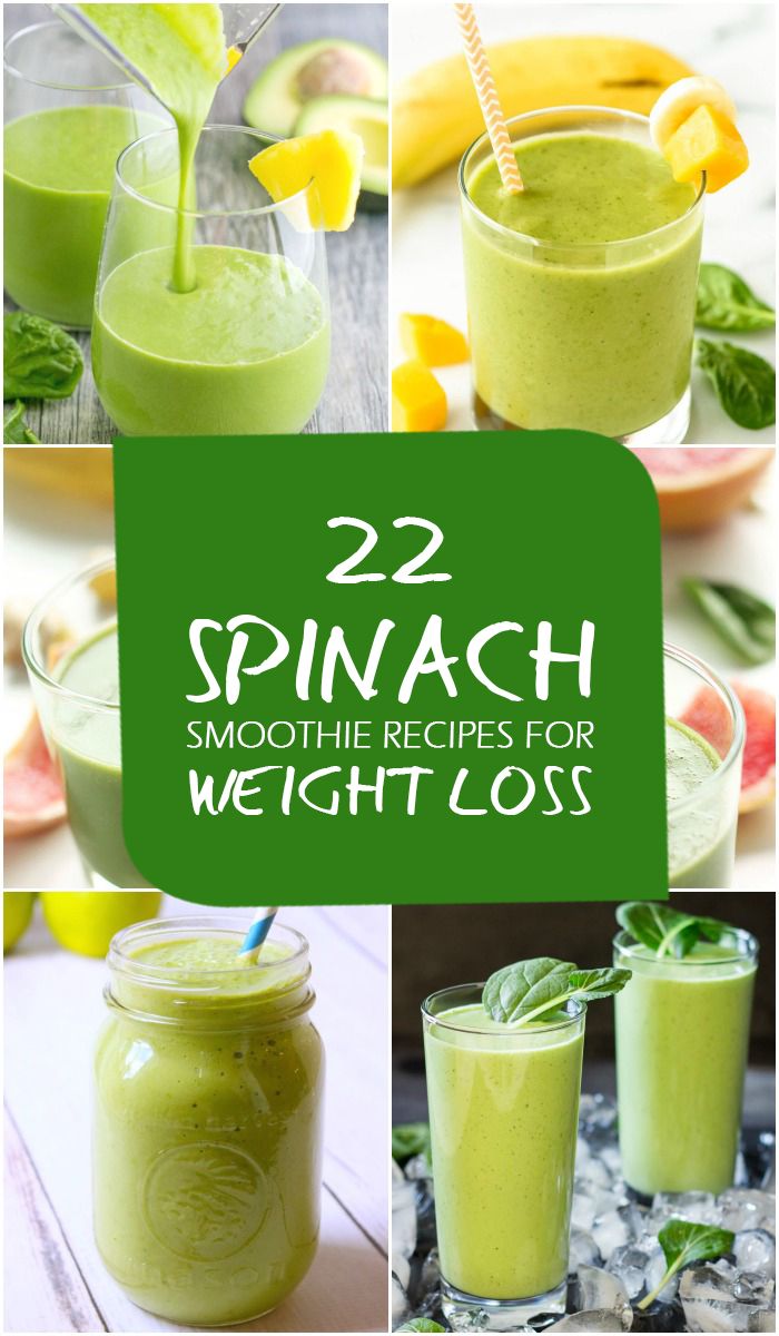 22 Best Spinach Smoothie Recipes for Weight Loss