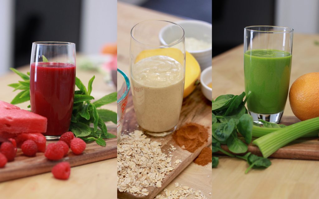 3 Smoothie Combinations