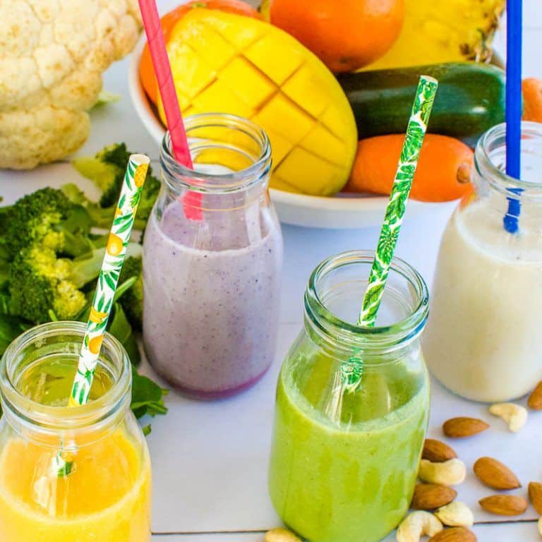 4 Fruit and Veggie Smoothie Combinations My Kids Will Drink