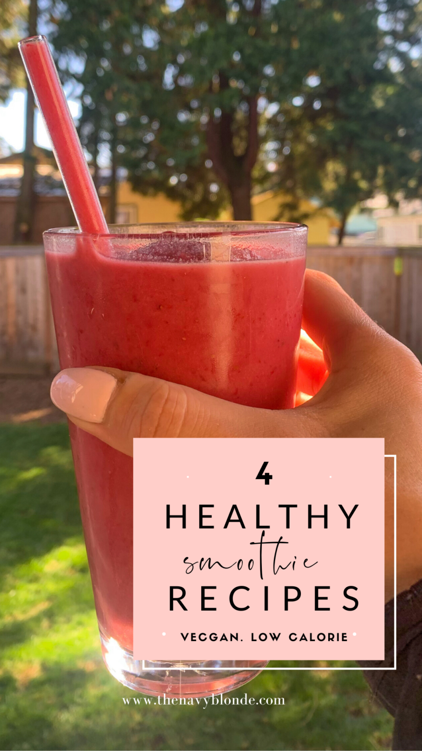 4 Healthy Morning Smoothies to Make At Home