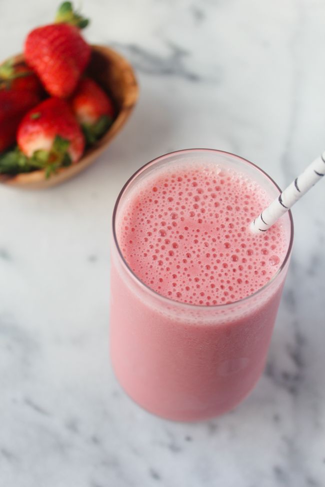 5 seed strawberry smoothie