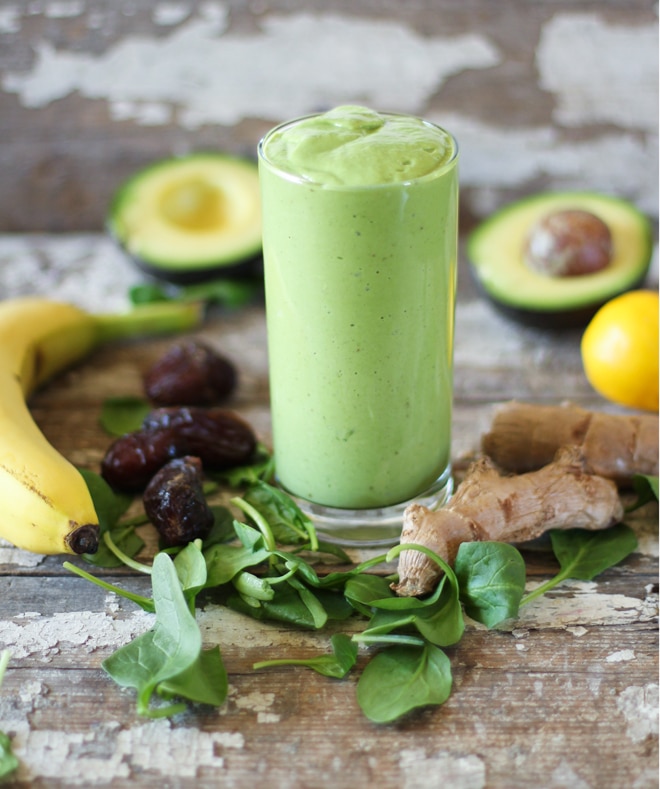 A Gingery Pumpkin seed Smoothie perfect for any morning!
