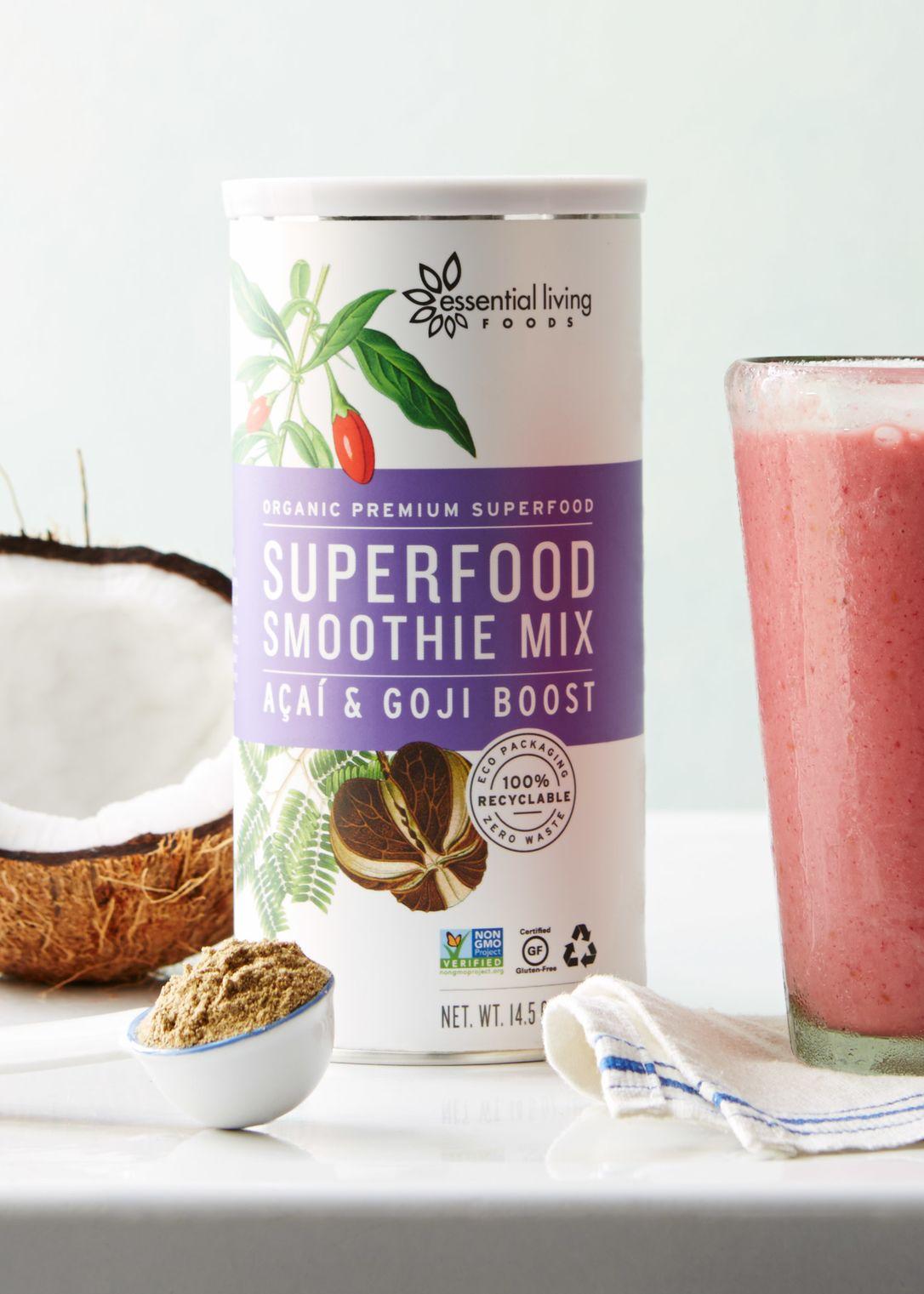Amazon.com : Essential Living Foods Organic Superfood Smoothie Mix ...