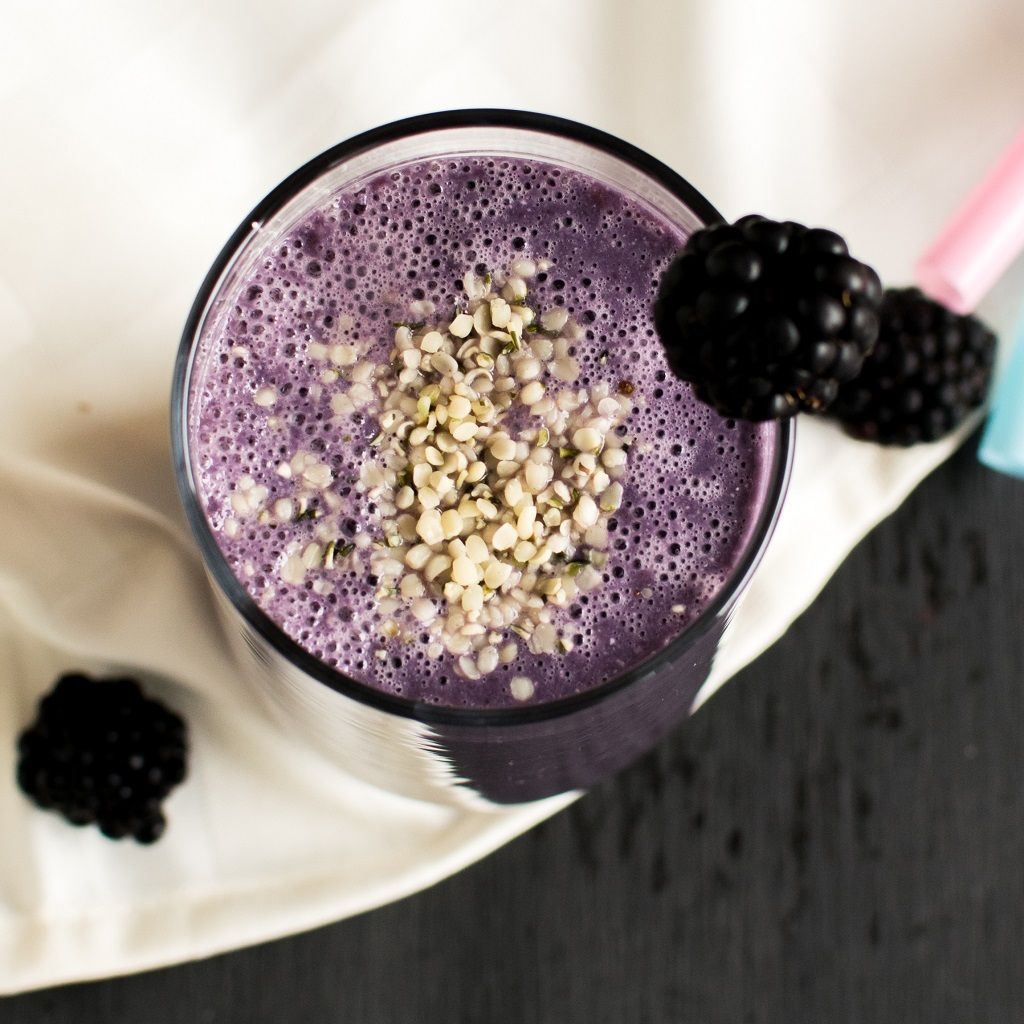 Antioxidant Blackberry Smoothie is not only refreshing but is ...