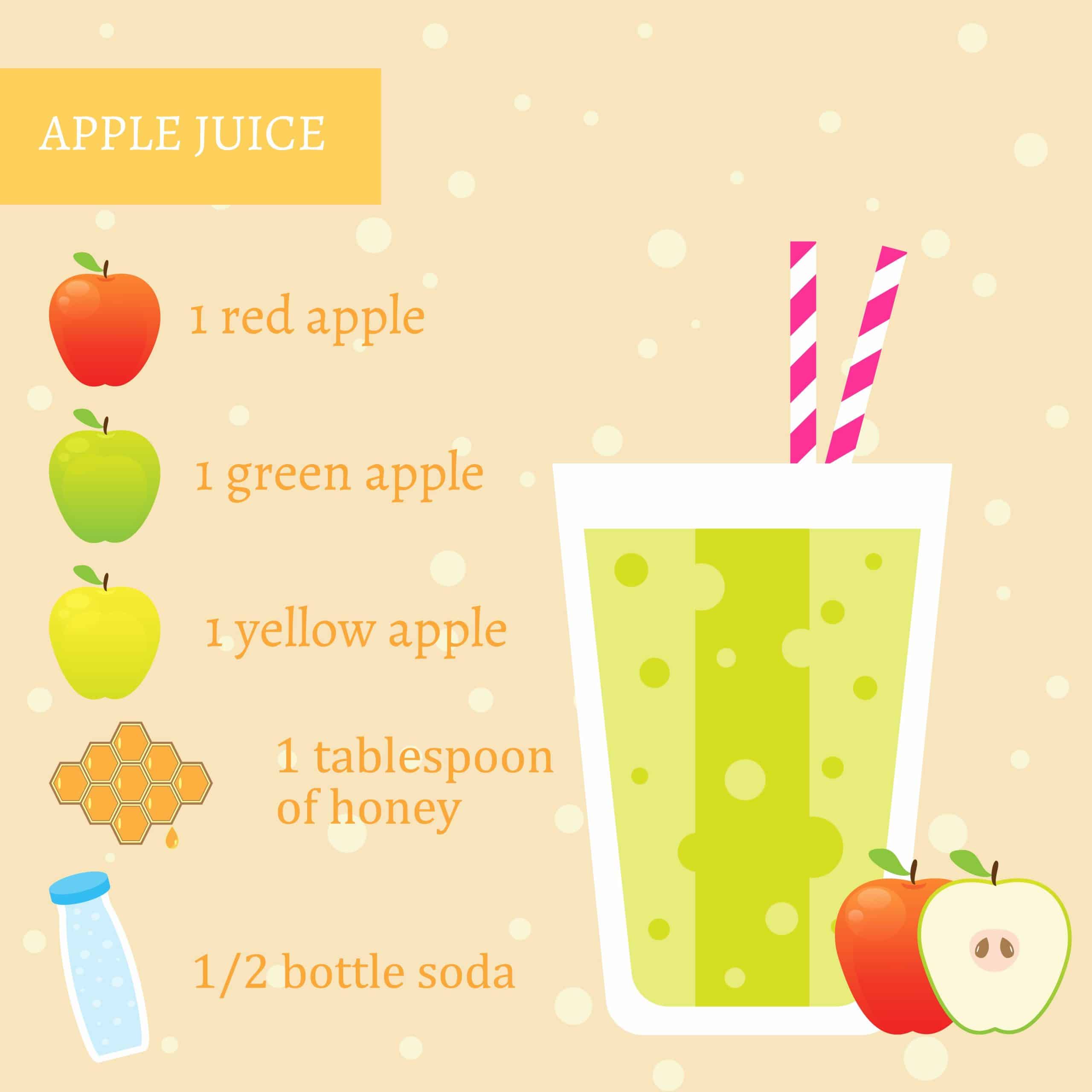 Apple juice is incredibly easy to make at home!