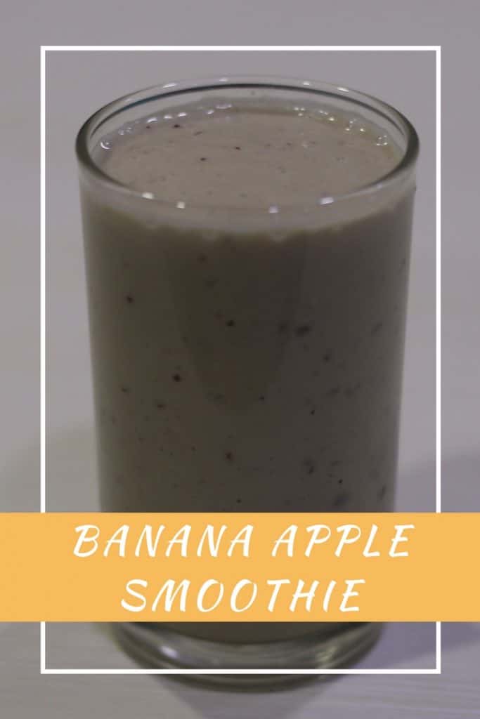 Banana Apple Smoothie for Weight loss
