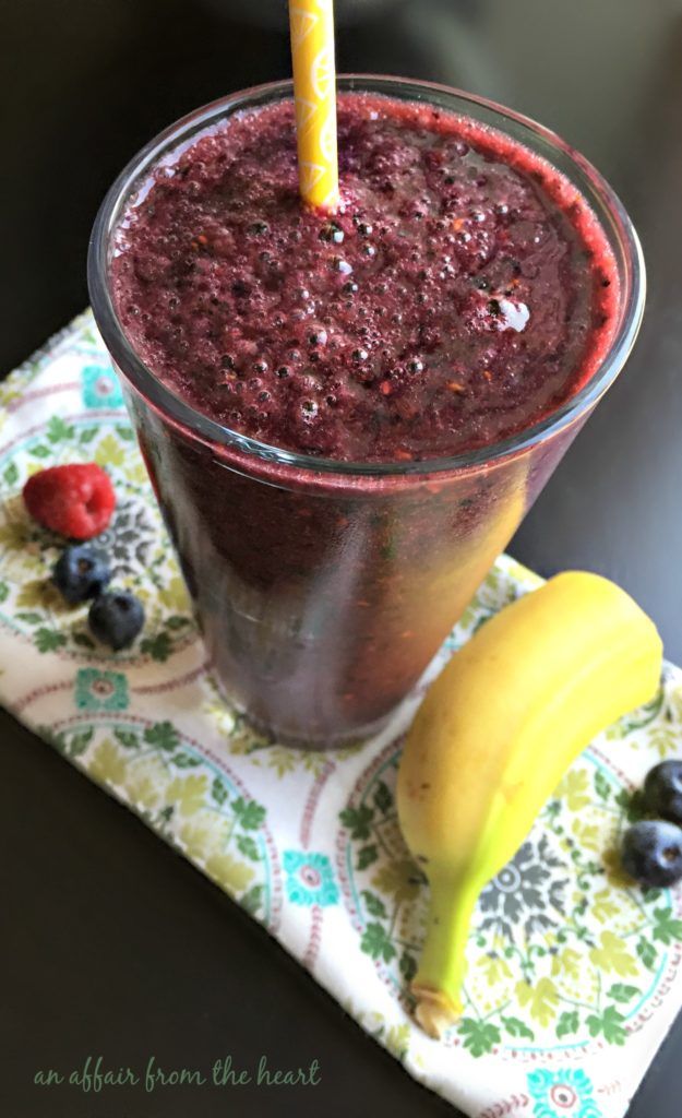 Banana Berry Fiber Packed Smoothie