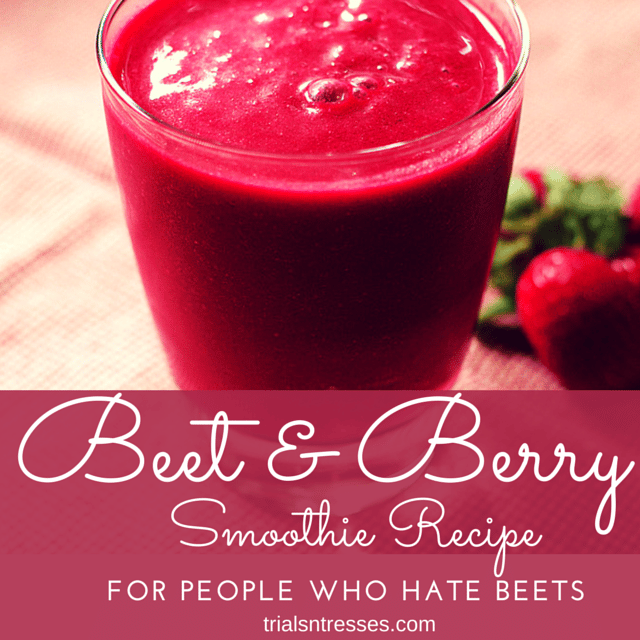 Beet &  Berry Smoothie Recipe For People Who Hate Beets