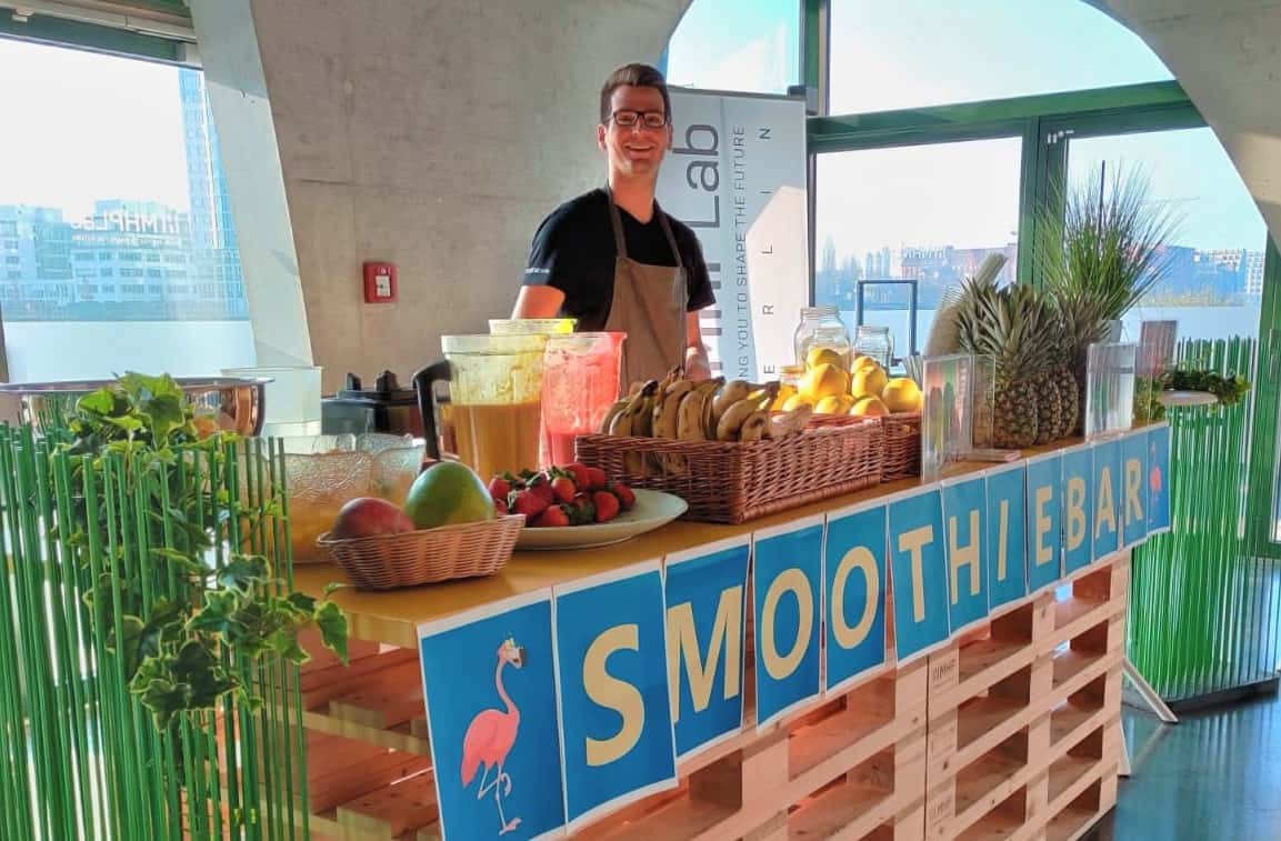 Berlins mobile Smoothie Bar mit frischen Superfood