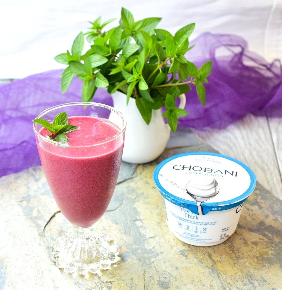 Berry Mint Yogurt Smoothie  Great Food and Lifestyle