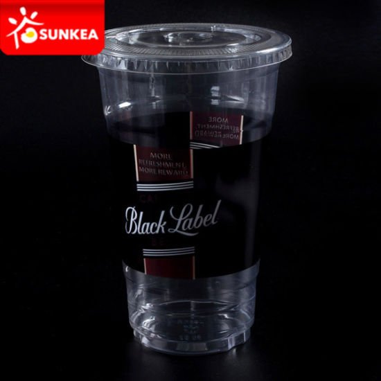 China Plastic 32oz Smoothie Cups with Lids for Wholesale