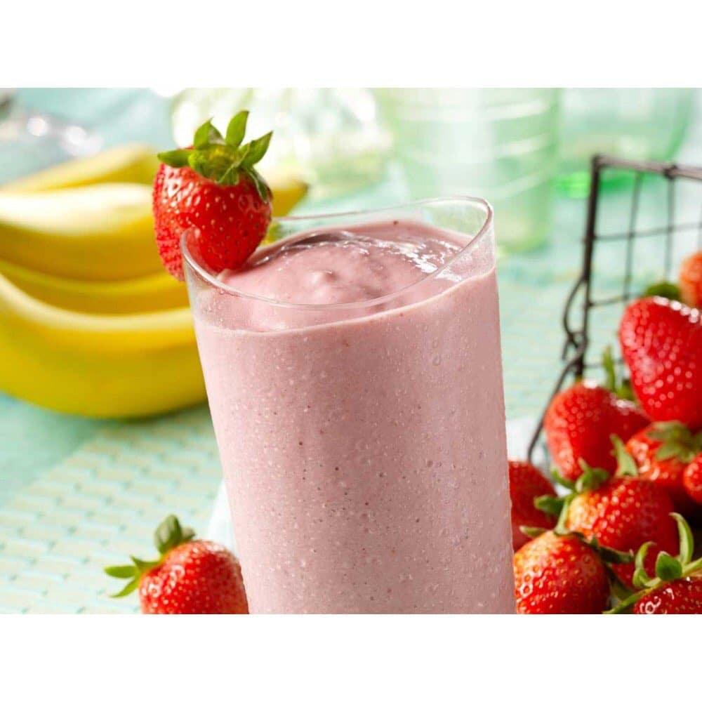 Chocolate strawberry banana smoothie: Directions, calories, nutrition ...