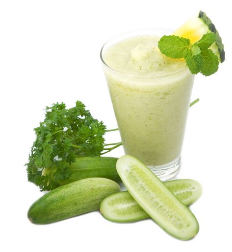 Cucumber Melon and Soy Smoothie