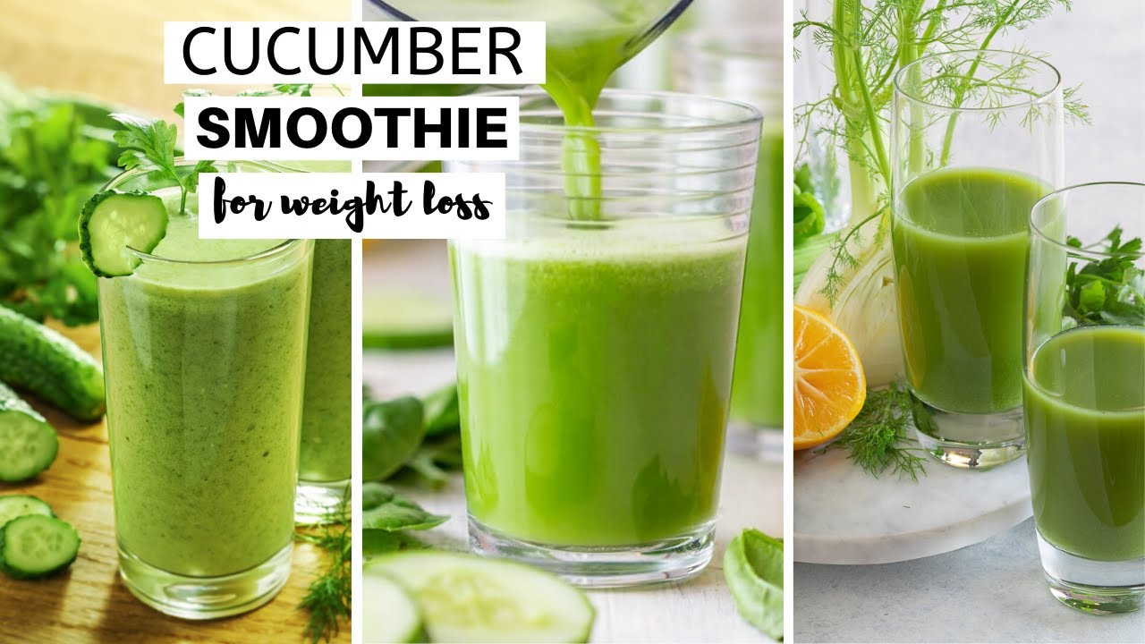 Cucumber Weight Loss Smoothie Recipe