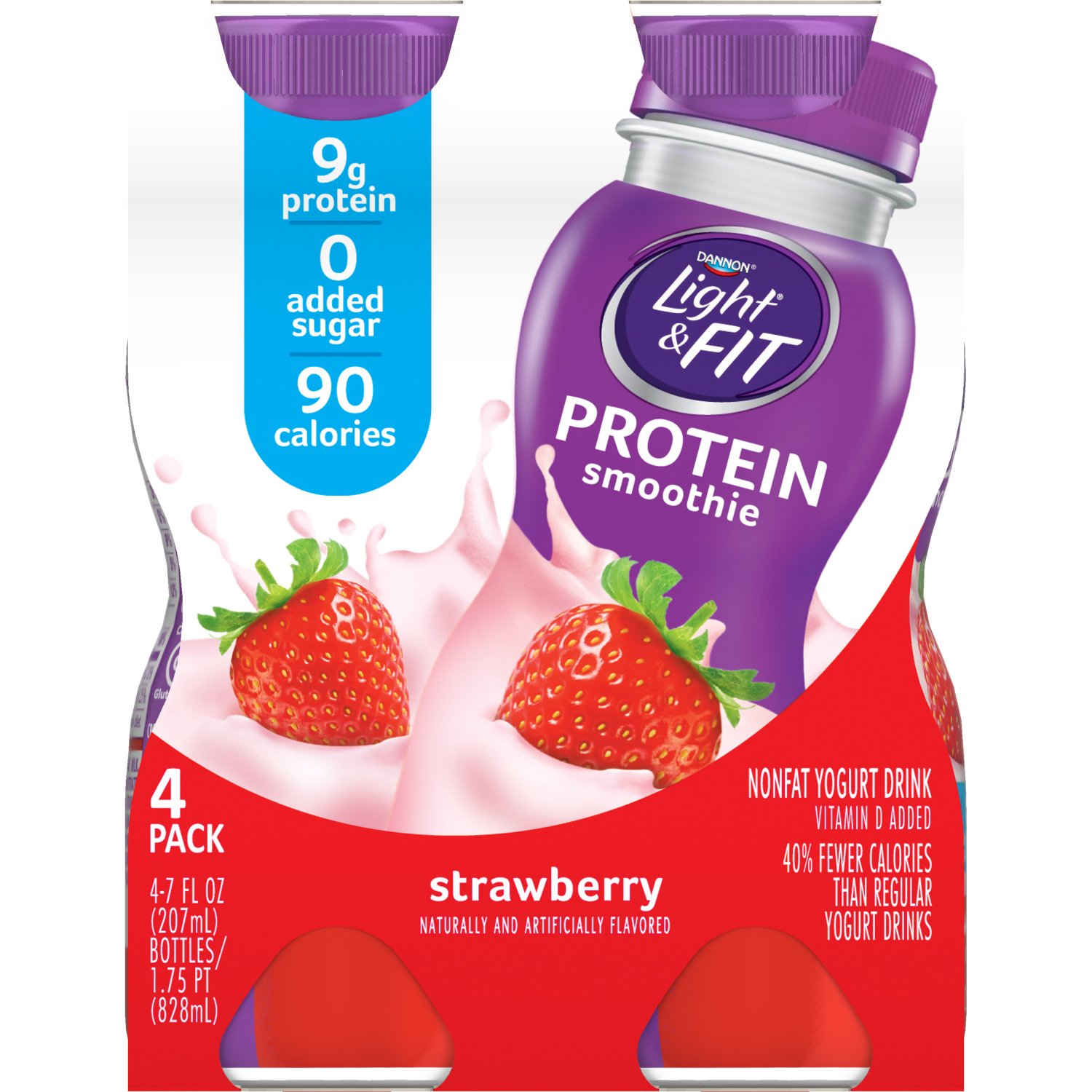 Dannon Light And Fit Protein Smoothie Review ...