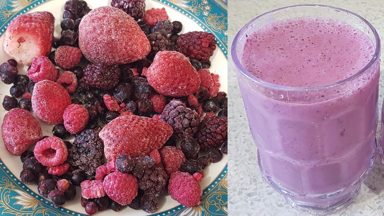 Delicious Berry Medley Smoothie