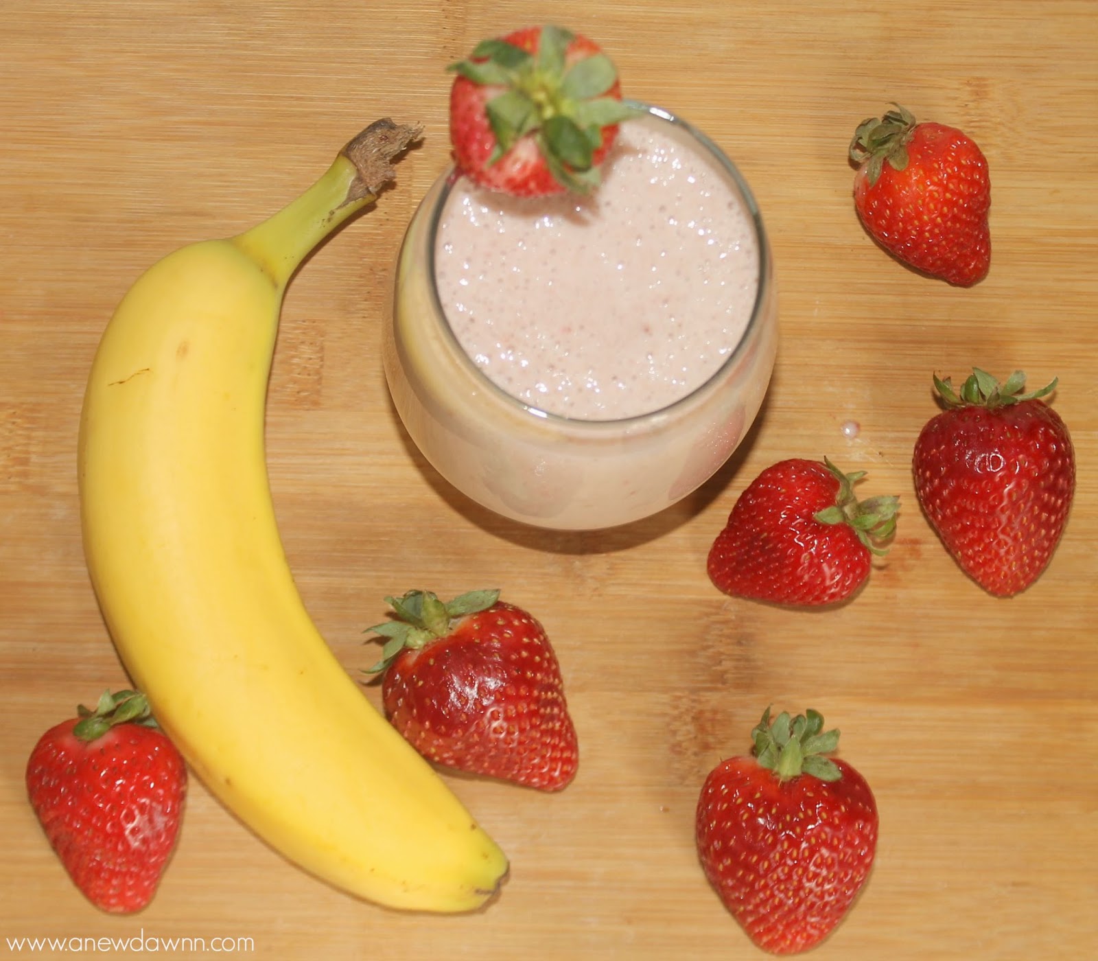 Diabetic Friendly Strawberry Banana Smoothie Recipe
