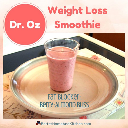 Dr oz belly fat burning smoothie recipe