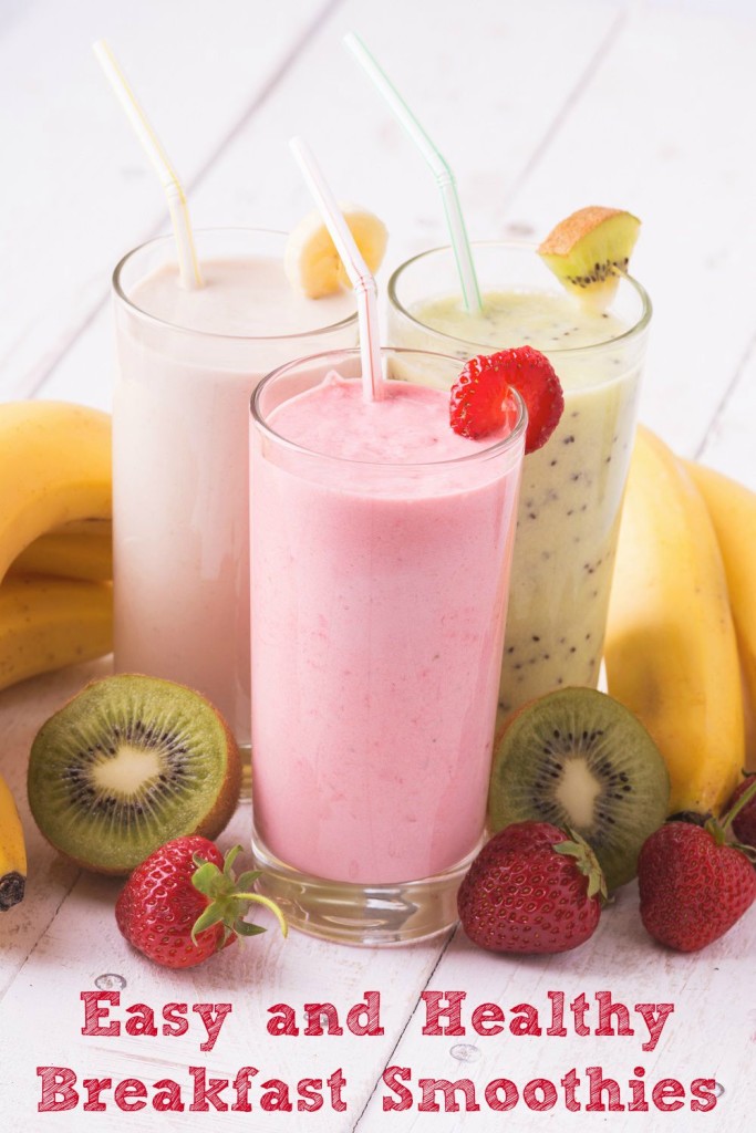Easy and Healthy Breakfast Smoothies to Make