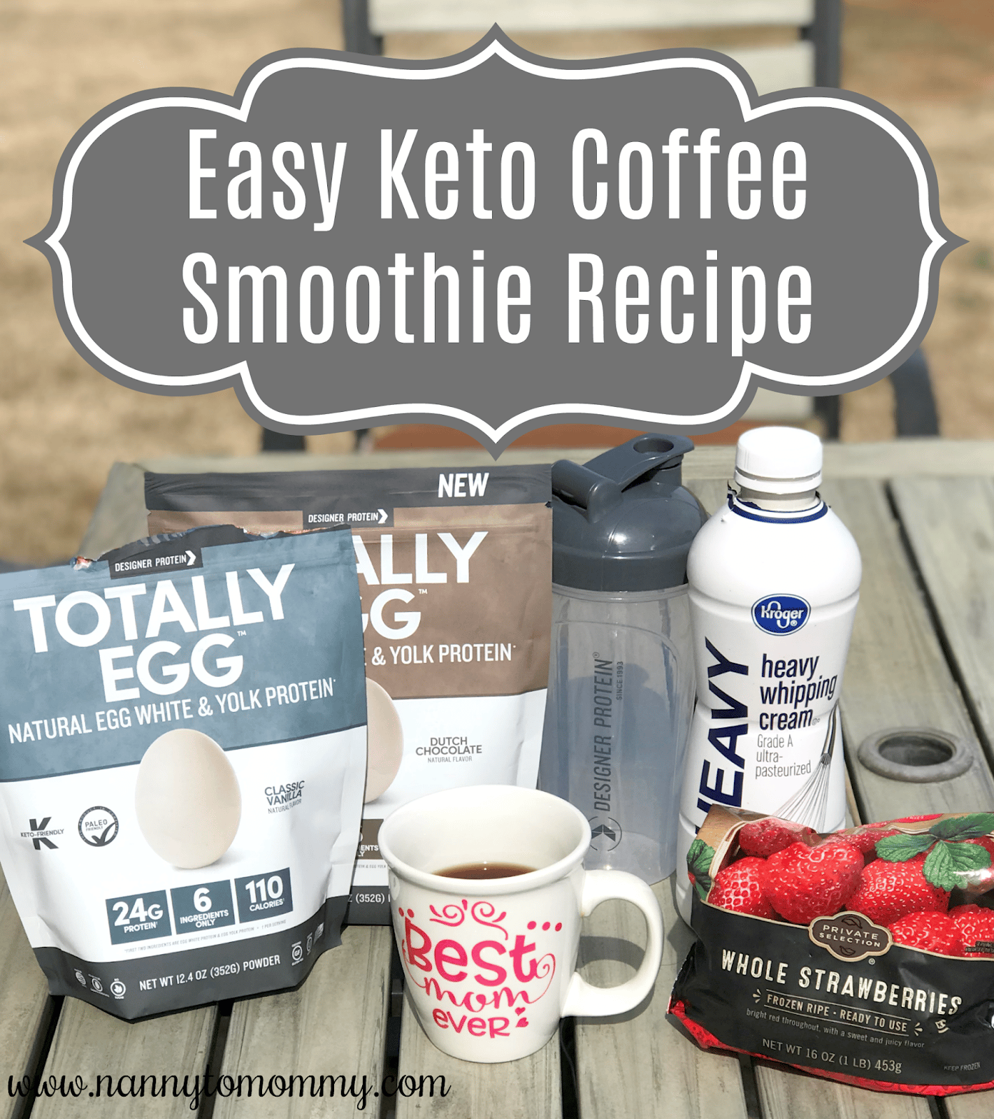 Easy Keto Coffee Smoothie Recipe