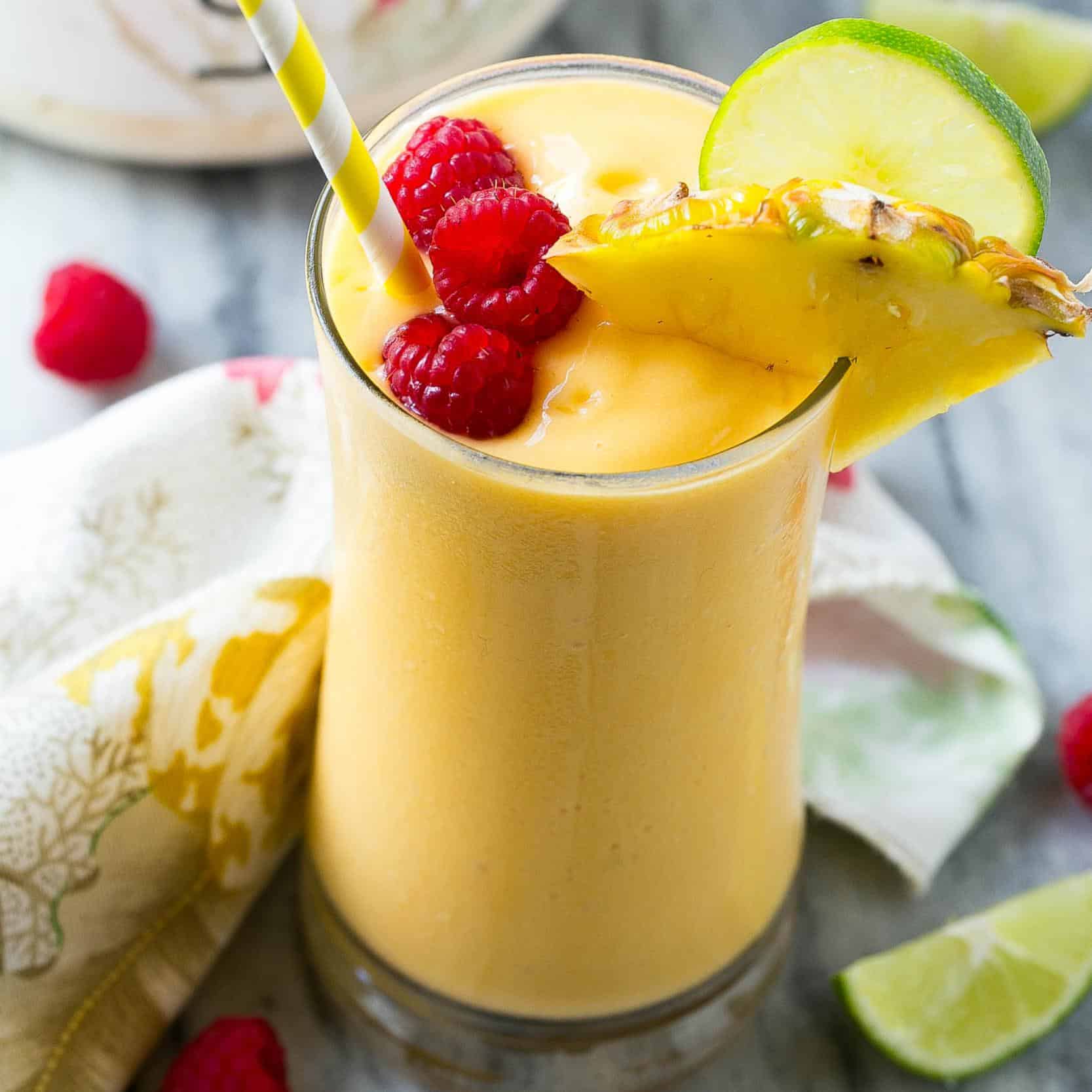 Easy Tropical Protein Smoothie Recipe