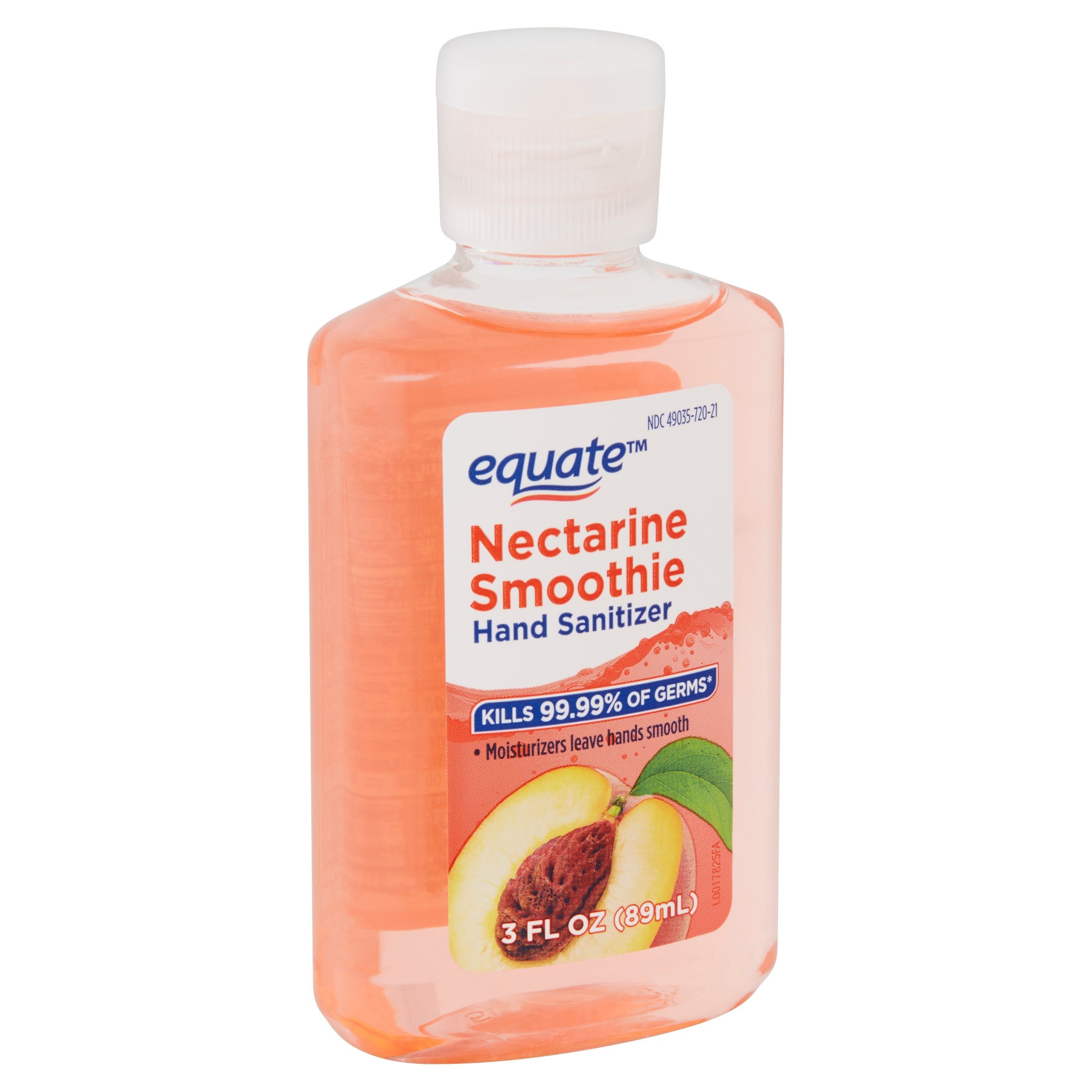 Equate Nectarine Smoothie Hand Sanitizer, 3 fl oz ...