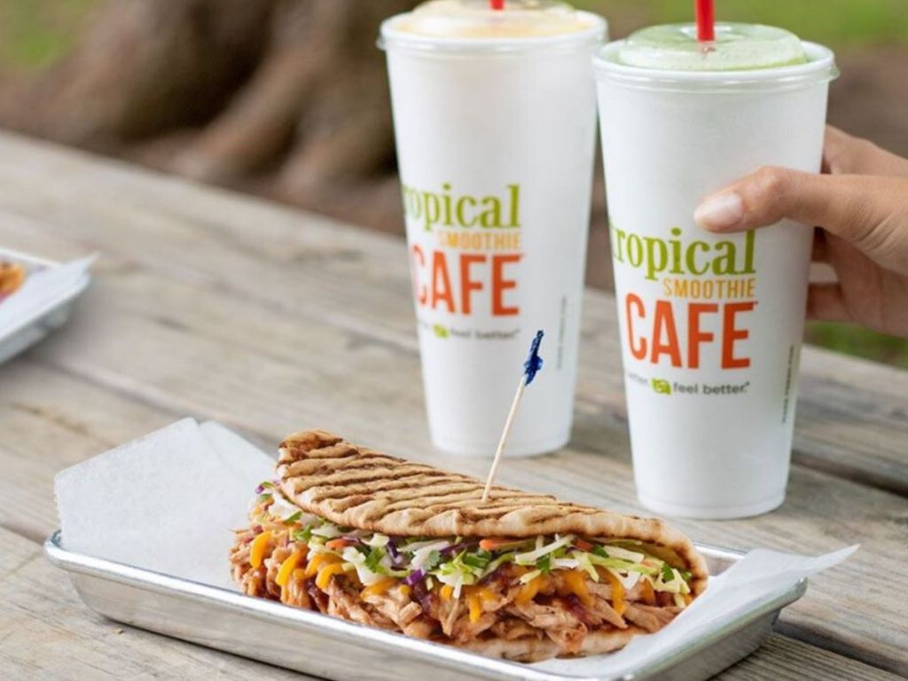 Free Smoothies from Tropical Smoothie Cafe