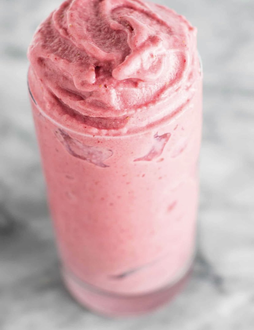 Frozen strawberry banana smoothie: Directions, calories ...