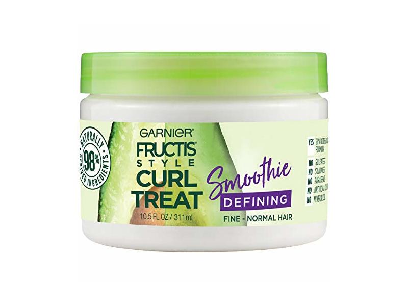 Garnier Fructis Style Curl Treat Defining Smoothie, 10.5 ...