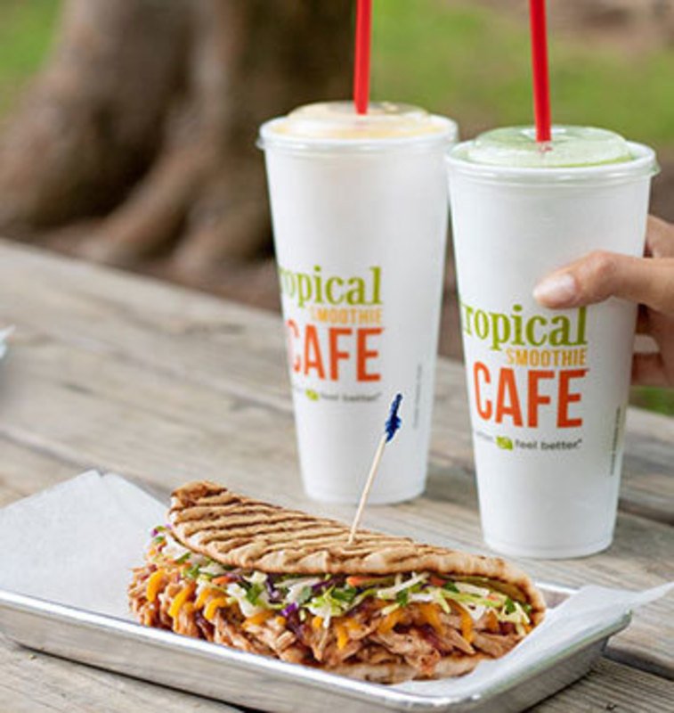 Get a 10% discount when you dine at Tropical Smoothie Cafe ...