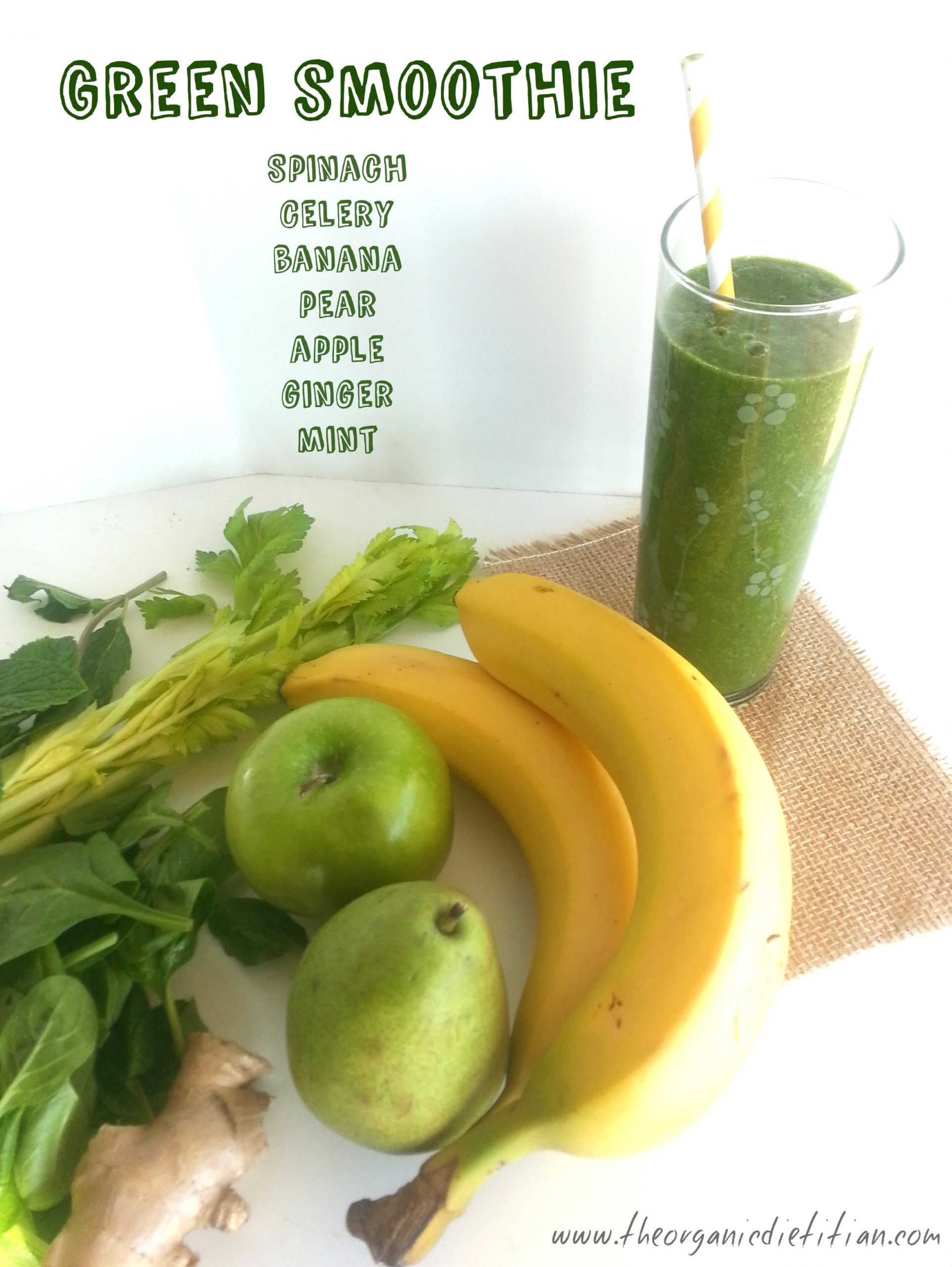 Get More Greens...Try a Green Smoothie or Green Juice ...