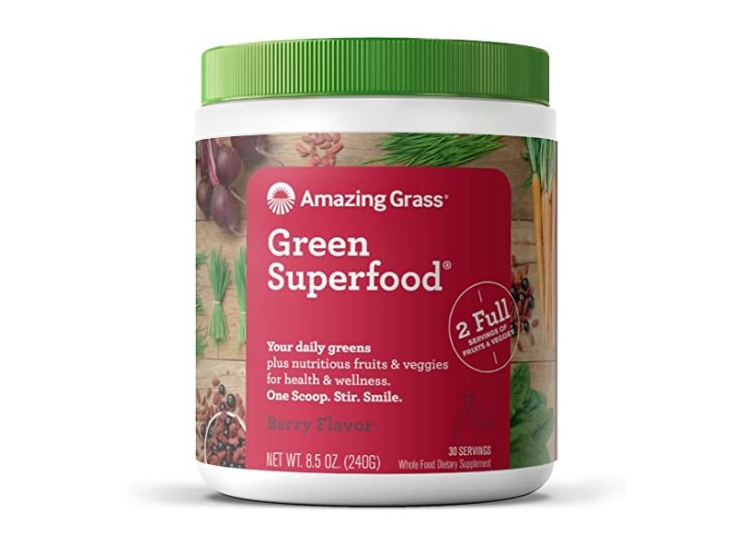 GNC AMAZING GRASS GREEN SUPERFOOD DRINK POWDER Probiotic ...