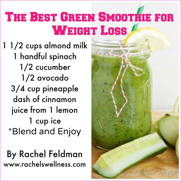 Green Smoothie Recipes To Lose Weight