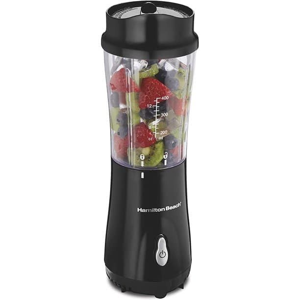 Hamilton Beach Personal Blender for Shakes and Smoothies with 14oz ...