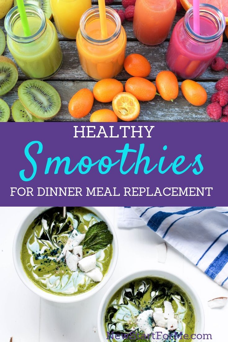 Healthy Dinner Smoothies for Meal Replacement