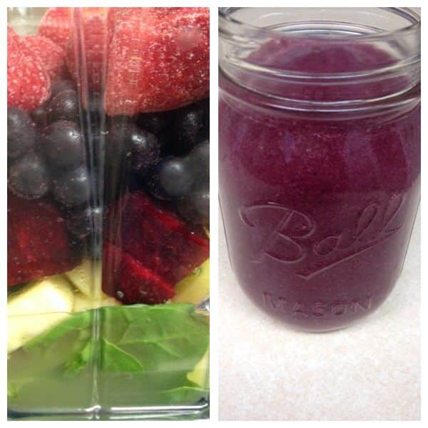 Healthy low calorie, high fiber smoothie: Beet and Berry Smoothie for ...