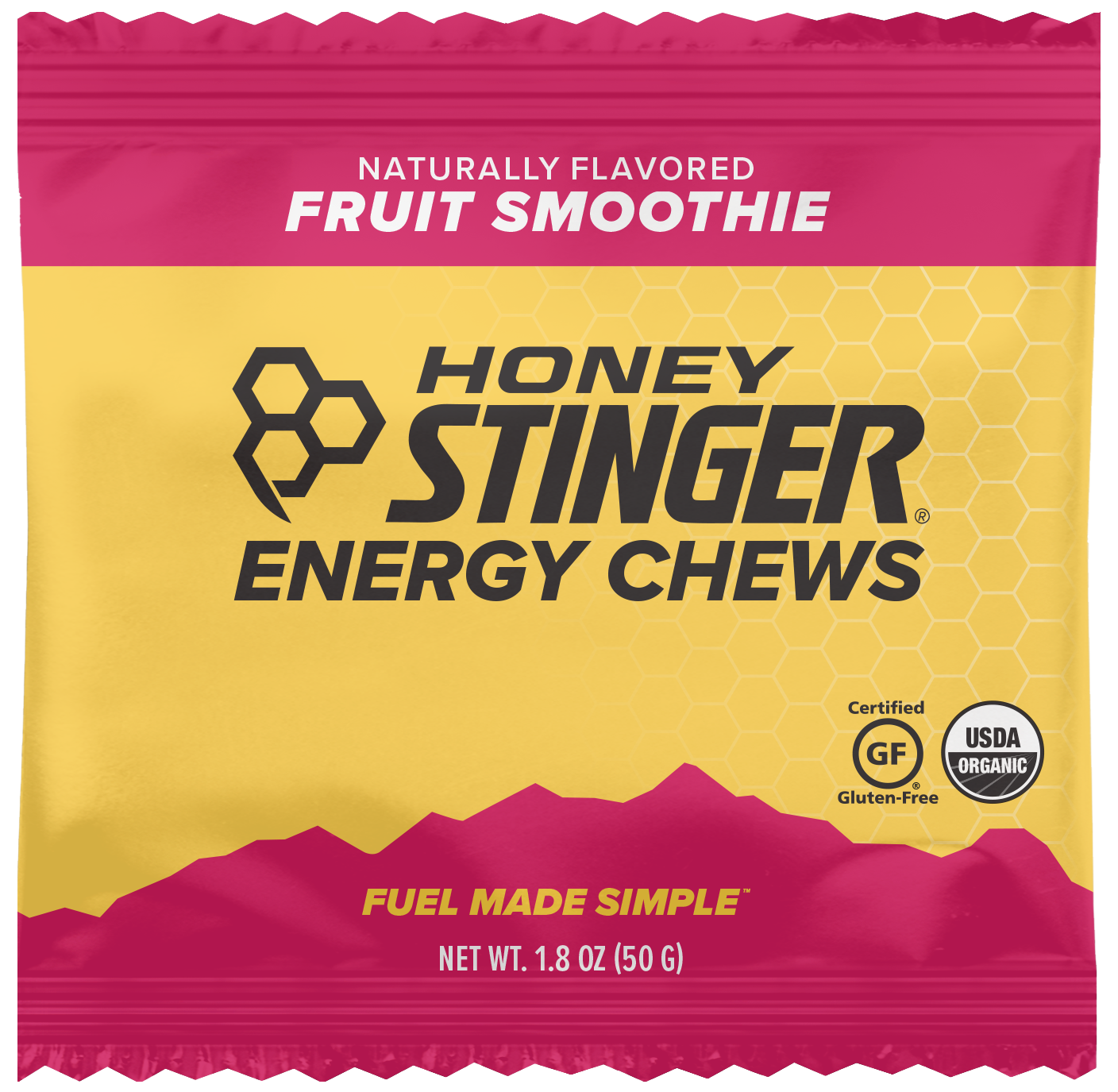 Honey Stinger Chews Fruit Smoothie 50gr