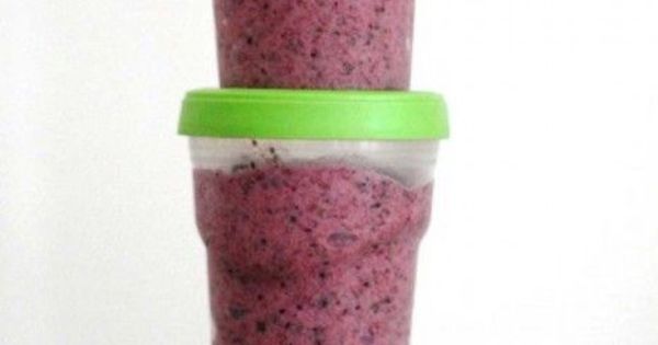 how to freeze smoothies. make a few ahead of time and have ...
