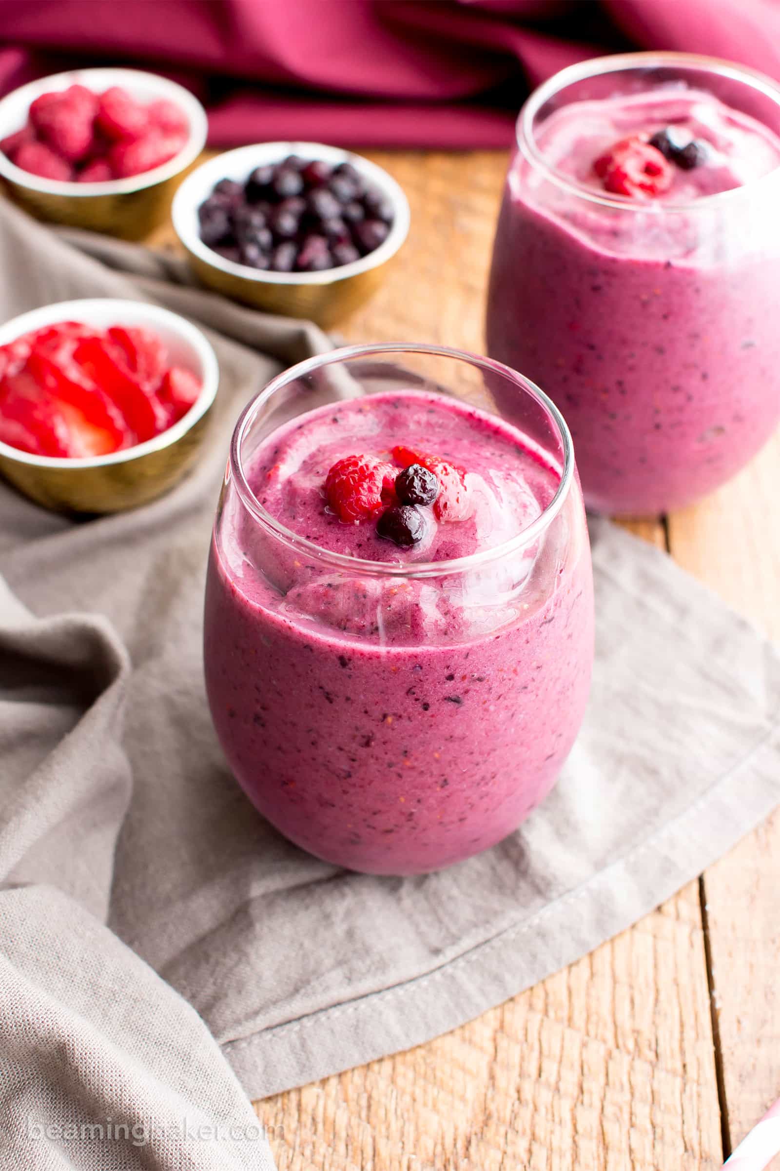 How To Make A Blueberry Smoothie Without Yogurt