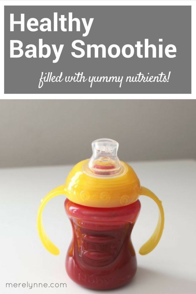 How to Make a Healthy Baby Smoothie