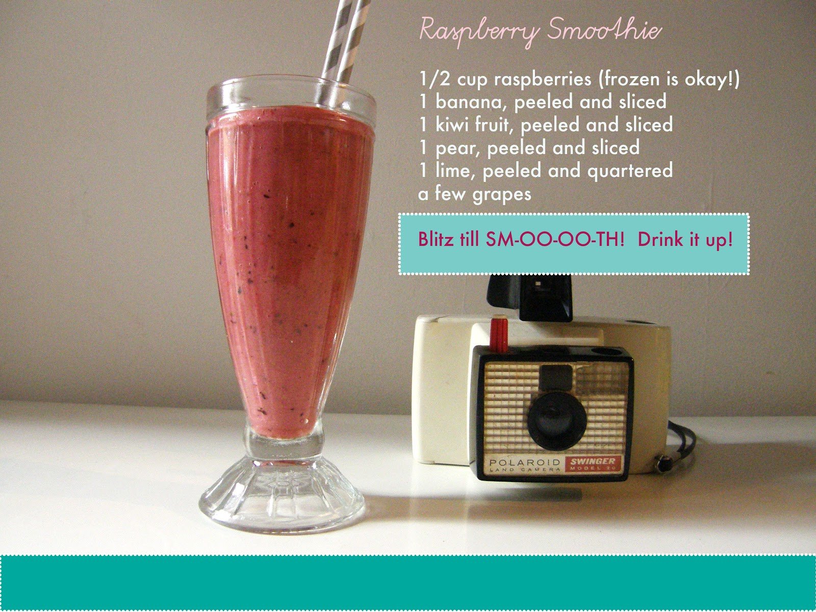 :: How To Make A Raspberry Smoothie!meet me at mikes