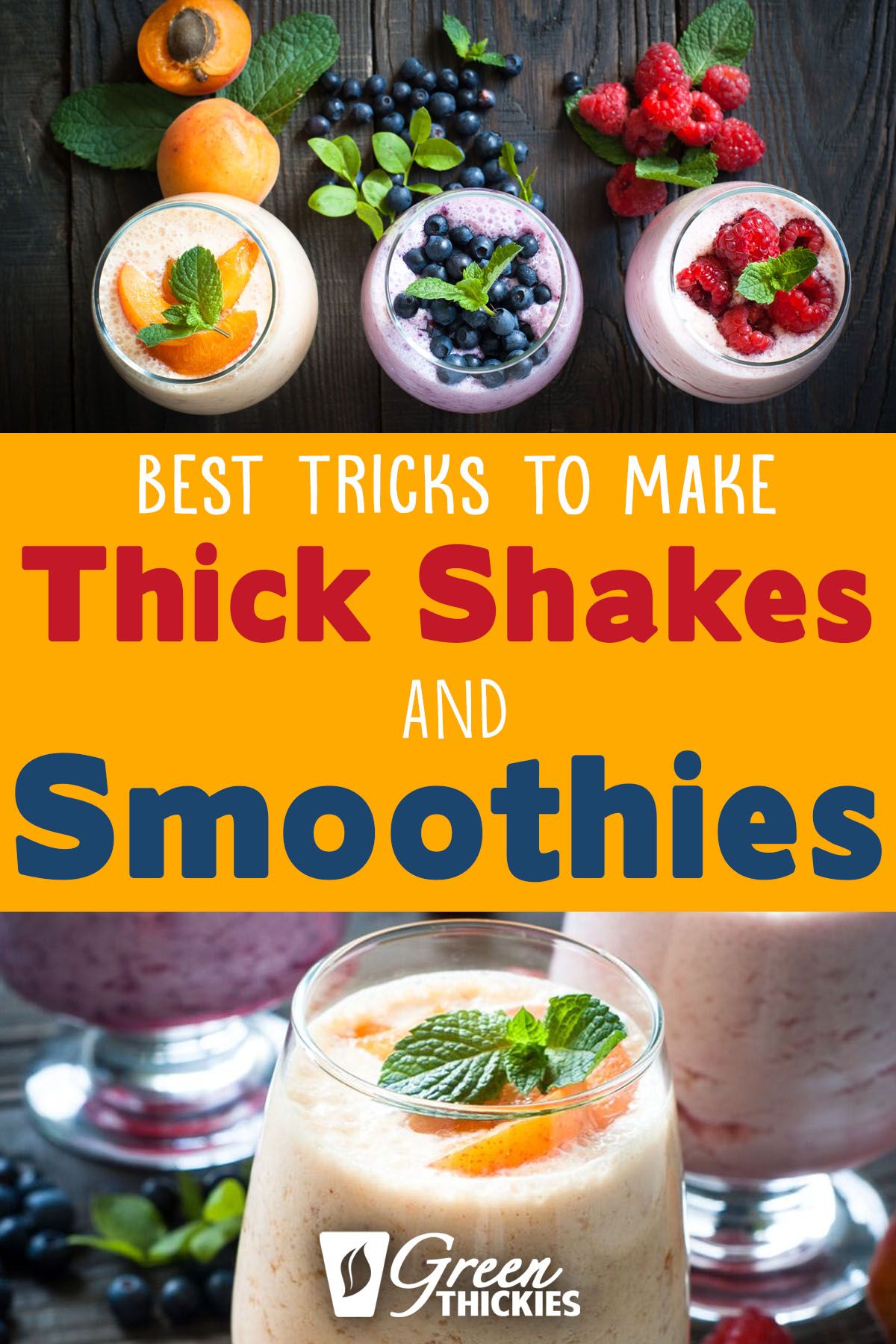 How To Make Thick Shakes And Smoothies: 56 Easy Ways ...
