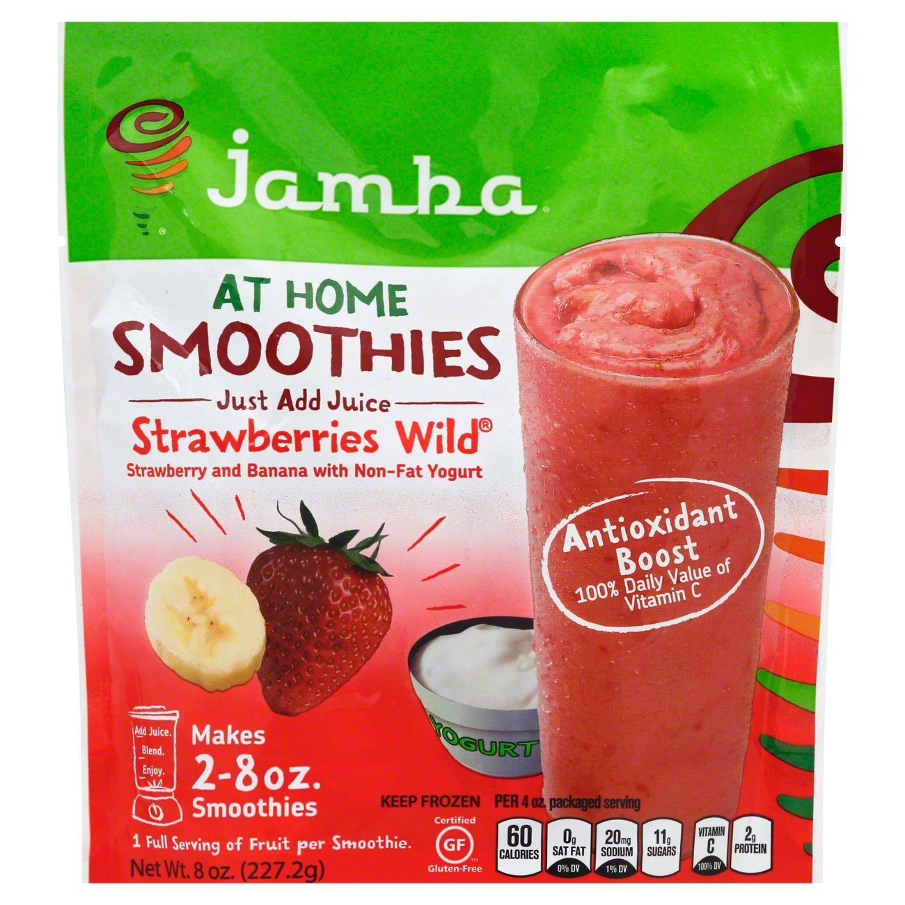 Jamba Juice Strawberries Wild Smoothies
